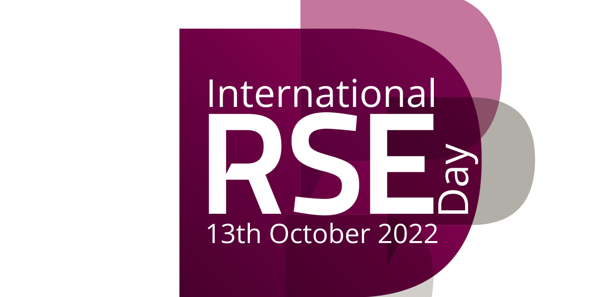 International RSE Day 2022 header frame