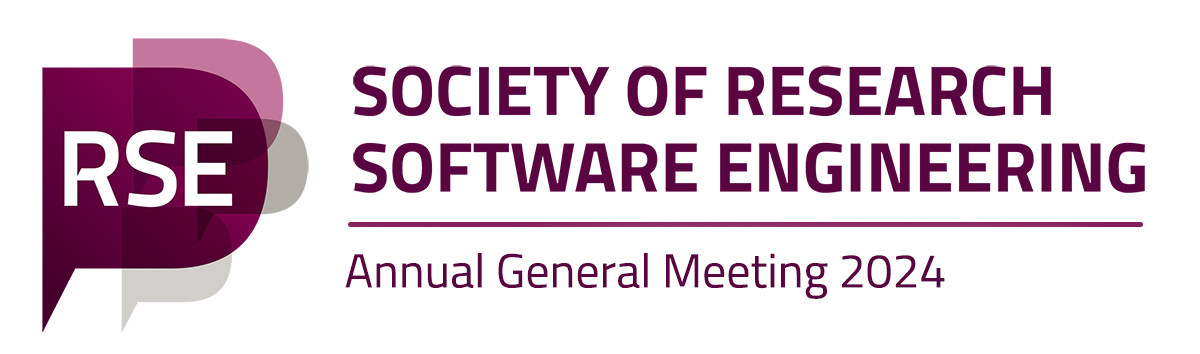 The Society of RSE Logo, with the text "Annual General Meeting 2024" underneath