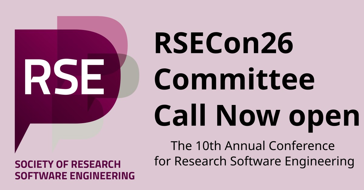RSECon26 Committee Call Now Open